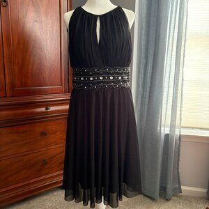 Black Goddess Party Dress